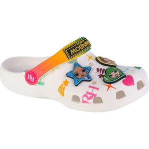 DÍVČÍ NAZOUVÁKY CROCS CLASSIC RAINBOW HIGH KIDS CLOG 208117-90H Velikost: 33/34