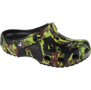 MASKÁČOVÉ CHLAPECKÉ NAZOUVÁKY CROCS CLASSIC SPRAY CAMO KIDS CLOG 208305-001 Velikost: ONE SIZE