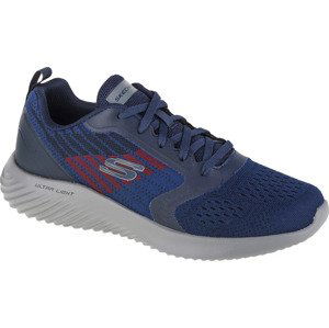 TMAVĚ MODRÉ PÁNSKÉ TENISKY SKECHERS BOUNDER VERKONA 232004-NVCC Velikost: 41