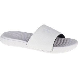 BÍLÉ DÁMSKÉ NAZOUVÁKY UNDER ARMOUR ANSA FIXED SLIDES 3023772-101 Velikost: 40.5