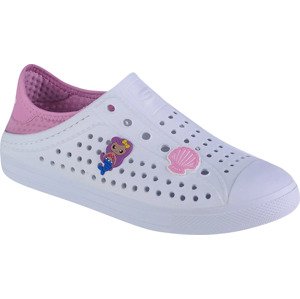 BÍLÉ DÍVČÍ NAZOUVACÍ TENISKY SKECHERS GUZMAN STEPS 308310L-WHT Velikost: 30