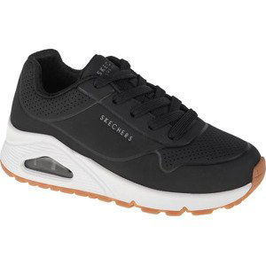 ČERNÉ DÍVČÍ TENISKY SKECHERS UNO STAND ON AIR 310024L-BLK Velikost: 30