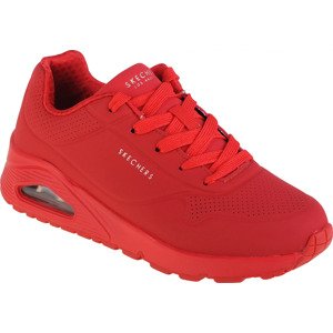 ČERVENÉ STYLOVÉ TENISKY SKECHERS UNO STAND ON AIR 310024L-RED Velikost: 32