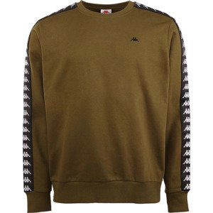 KHAKI PÁNSKÁ MIKINA KAPPA LASSE SWEATSHIRT 312008-18-0523 Velikost: L