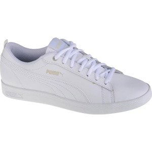 BÍLÉ DÁMSKÉ TENISKY PUMA SMASH WMNS V2 365208-04 Velikost: 37.5