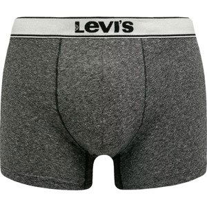 TMAVĚ ŠEDÁ SADA BOXEREK LEVI'S BOXER 2 PAIRS BRIEFS 37149-0398 Velikost: L