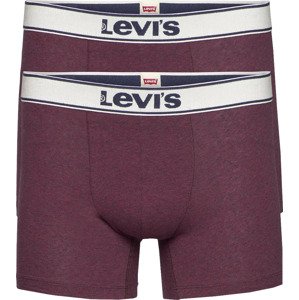 VÍNOVÁ SADA BOXEREK LEVI'S BOXER 2 PAIRS BRIEFS 37149-0401 Velikost: S