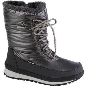 ŠEDÉ LESKLÉ DÁMSKÉ SNĚHULE CMP HARMA WMN SNOW BOOT 39Q4976-U911 Velikost: 39