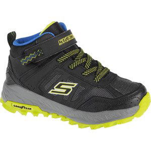 TMAVĚ ŠEDÉ CHLAPECKÉ TENISKY SKECHERS FUSE TREAD-TREKOR 403712L-BBLM Velikost: 27