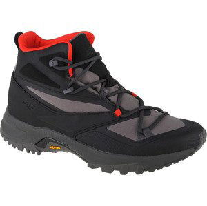 ČERNÉ KOTNÍKOVÉ BOTY 4F DUST TREKKING BOOTS 4FAW22FOTSM006-22S Velikost: 41