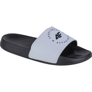 ČERNO-BÍLÉ POHODLNÉ NAZOUVÁKY 4F FLIPFLOP 4FSS23FFLIF068-10S Velikost: 37