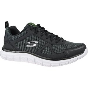 ČERNÉ TENISKY SKECHERS TRACK-BUCOLO 52630-BKW Velikost: 46