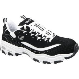 ČERNO-BÍLÉ PÁNSKÉ TENISKY SKECHERS D LITES 52675-BKW Velikost: 45