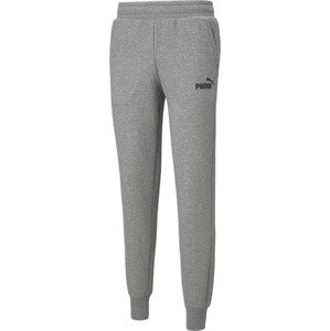 ŠEDÉ DÁMSKÉ TEPLÁKY PUMA ESSENTIALS LOGO PANTS 586714-03 Velikost: 2XL