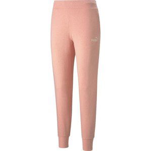 MERUŇKOVÉ DÁMSKÉ TEPLÁKY PUMA ESSENTIAL LOGO PANTS 586841-26 Velikost: L