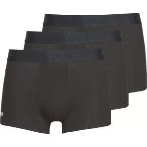 ČERNÁ SADA BOXEREK LACOSTE 3-PACK BOXER BRIEFS 5H3407-031 Velikost: S