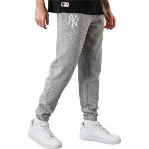 ŠEDÉ PÁNSKÉ TEPLÁKY NEW ERA MLB TEAM NEW YORK YANKEES LOGO JOGGER 60284758 Velikost: L