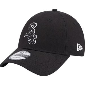 ČERNÁ KŠILTOVKA NEW ERA TEAM OUTLINE 9FORTY CHICAGO WHITE SOX CAP 60364405 Velikost: ONE SIZE