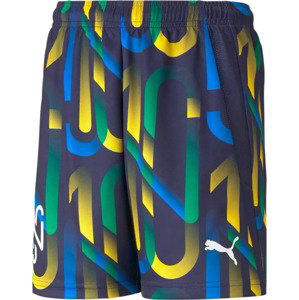 BAREVNÉ CHLAPECKÉ ŠORTKY PUMA NEYMAR JR FUTURE PRINTED SHORT 605541-06 Velikost: 140