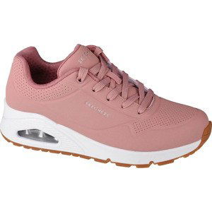 RŮŽOVÉ DÁMSKÉ TENISKY SKECHERS UNO-STAND ON AIR 73690-ROS Velikost: 40