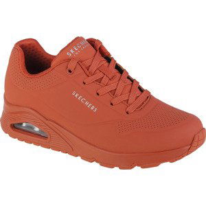 TMAVĚ ORANŽOVÉ TENISKY SKECHERS UNO-STAND ON AIR 73690-RST Velikost: 37