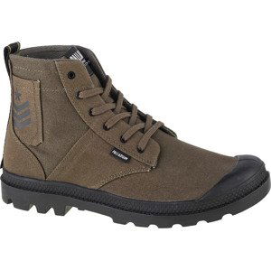 KHAKI PÁNSKÉ KOTNÍKOVÉ BOTY PALLADIUM PAMPA HI ARMY 78583-309-M Velikost: 42