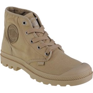 BÉŽOVÉ DÁMSKÉ KOTNÍKOVÉ TENISKY PALLADIUM PAMPA HI 92352-238-M Velikost: 36