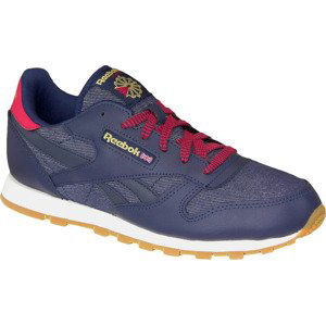 MODRÉ DÁMSKÉ TENISKY REEBOK CLASSIC LEATHER DG AR2042 Velikost: 36.5