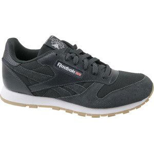 ČERNÉ DĚTSKÉ TENISKY REEBOK CL LEATHER ESTL CN1142 Velikost: 36.5