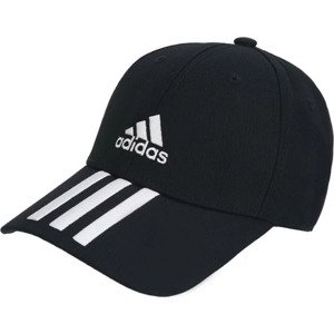 ČERNÁ KŠILTOVKA ADIDAS BASEBALL 3-STRIPES TWILL CAP FK0894 Velikost: ONE SIZE