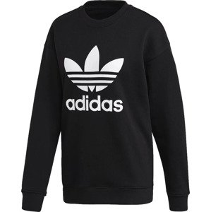 ČERNÁ DÁMSKÁ MIKINA ADIDAS TREFOIL CREW SWEATSHIRT FM3272 Velikost: 34