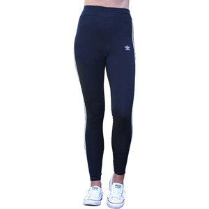 TMAVĚ MODRÉ DÁMSKÉ LEGÍNY ADIDAS ADICOLOR 3-STRIPES TIGHTS FM3287 Velikost: 30