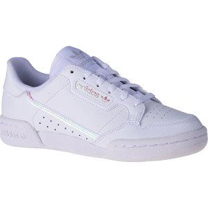 BÍLÉ DÍVČÍ TENISKY ADIDAS CONTINENTAL 80 J FU6669 Velikost: 37 1/3