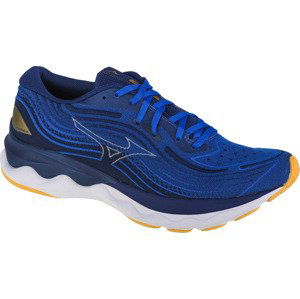 TMAVĚ MODRÉ BĚŽECKÉ TENISKY MIZUNO WAVE SKYRISE 4 J1GC230903 Velikost: 44