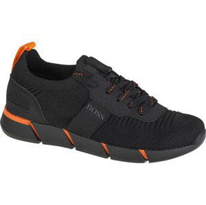 ČERNÉ CHLAPECKÉ TENISKY BOSS TRAINERS J29282-09B Velikost: 35