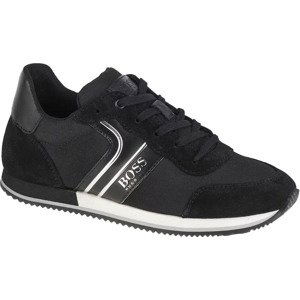 ČERNÉ CHLAPECKÉ TENISKY BOSS TRAINERS J29282-09B Velikost: 34