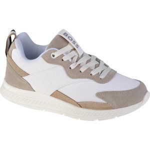 BÍLO-BÉŽOVÉ CHLAPECKÉ TENISKY BOSS TRAINERS J29289-10B Velikost: 33