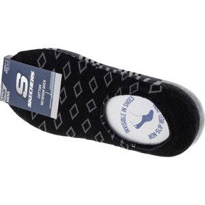 SADA PONOŽEK SKECHERS 3PK MENS INVISIBLES SOCKS S113816-GRY Velikost: ONE SIZE