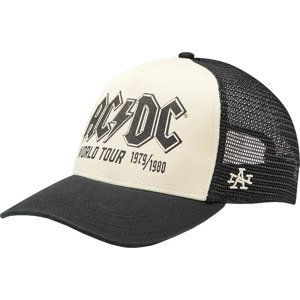 SMETANOVO-ČERNÁ PÁNSKÁ KŠILTOVKA AMERICAN NEEDLE SINCLAIR ACDC CAP SMU730A-ACDC Velikost: ONE SIZE