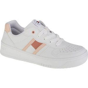 BÍLÉ DÁMSKÉ TENISKY TOMMY HILFIGER LOW CUT LACE-UP SNEAKER T3A4-32143-1351X134 Velikost: 38