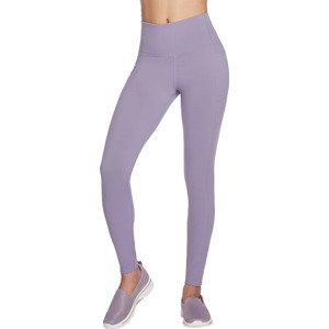 FIALOVÉ DÁMSKÉ LEGÍNY SKECHERS GO WALK HIGH WAISTED LEGGING W03LG30B-GYPR Velikost: L