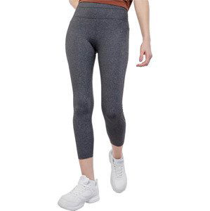 TMAVĚ ŠEDÉ DÁMSKÉ LEGÍNY SKECHERS GO WALK HIGH WAISTED 7/8 LEGGING W03LG31B-GYS Velikost: M