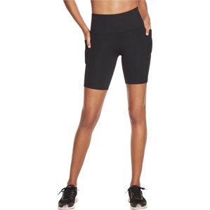 ČERNÉ BIKER SHORTS SKECHERS GO WALK HIGH WAISTED WALK SHORT W2SH40-BLK Velikost: XS