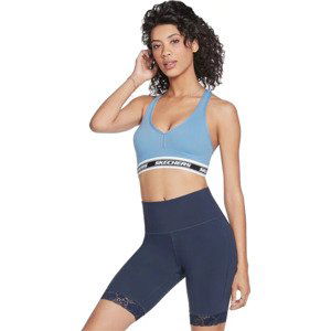 ŠEDÁ SPORTOVNÍ PODPRSENKA SKECHERS GO WALK JACQUARD BRA W3BR90-BLGY Velikost: S