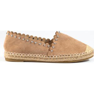 DÁMSKÉ BÉŽOVÉ ESPADRILKY S KAMÍNKY 23-34595BE Velikost: 36