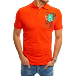 ORANŽOVÁ POLOKOŠILE S POTISKEM PX0368 Velikost: 2XL