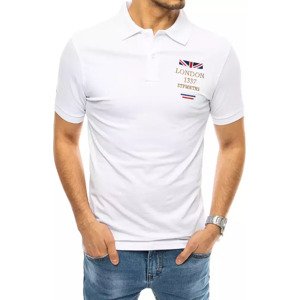 BÍLÁ POLOKOŠILE S VÝŠIVKOU PX0436 Velikost: 2XL