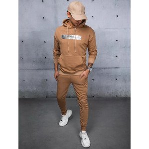 CAMEL PÁNSKÁ TEPLÁKOVÁ SOUPRAVA SE STŘÍBRNÝM PRUHEM AX0696 Velikost: XL