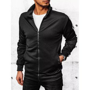 ČERNÁ BASIC MIKINA NA ZIP BX5562 Velikost: 2XL