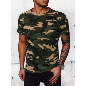 KHAKI MASKÁČOVÉ PÁNSKÉ TRIKO RX5034 Velikost: 2XL